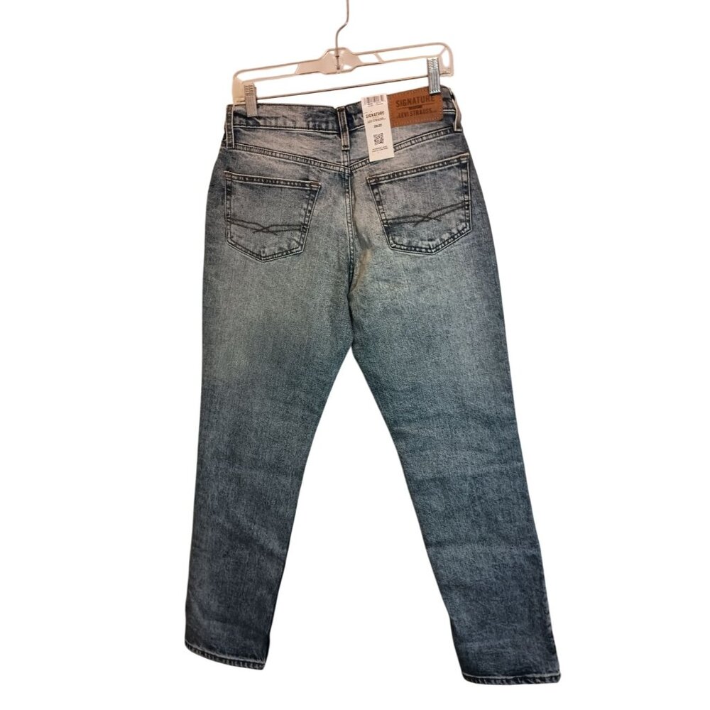 Signature Gold Levi Strauss Athletic Blue Jeans Women's Sz. 29 x 32 - Picture 2 of 7